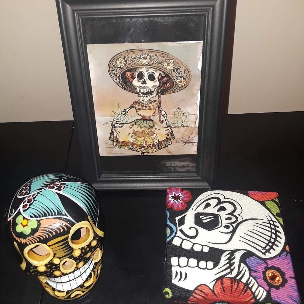 Cute set of Skulls decor